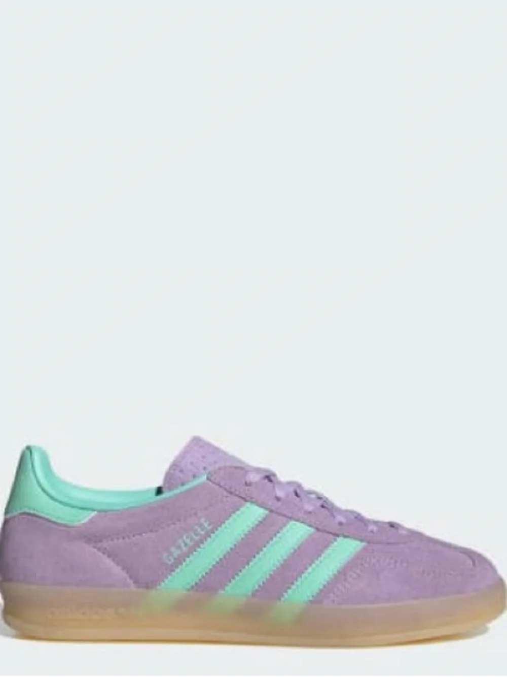 Adidas Gazelle Indoor W Clear Mint Active Purple IH6801 Women's Size 8